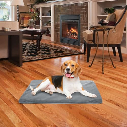 Pet Heating Pad (Medium: 18"x 18" / Grey)