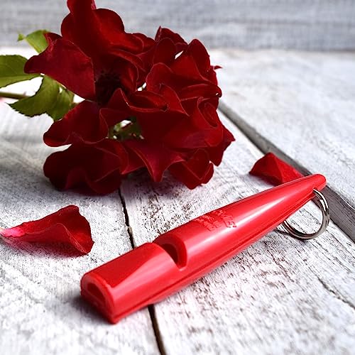 The Dog Training Whistle Number 211.5 Medium High Pitch (Camine Red)