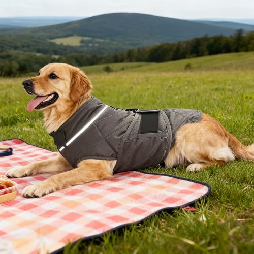 Weighted Dog Vest (Grey / X-Large)