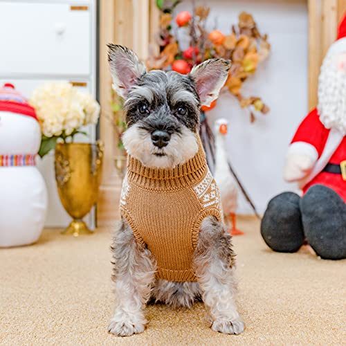 Dog Sweater Argyle (Small / Cream)