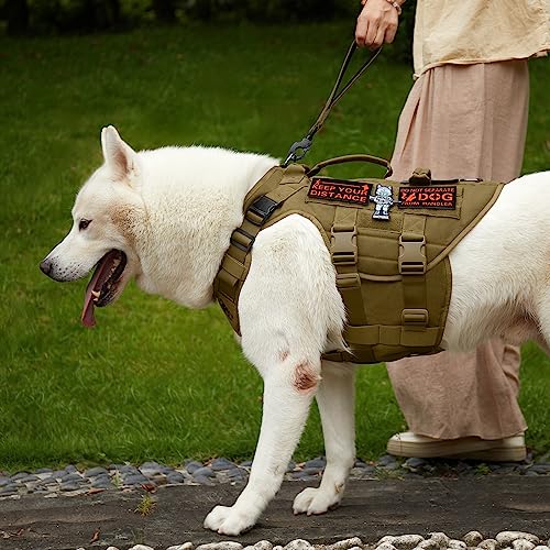 Short Traffic Dog Leash for Small Medium Large Dogs (S / Brown)