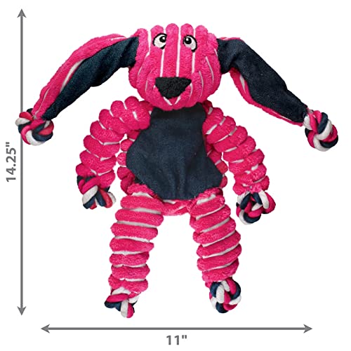 Floppy Knots Rope and Plush Dog Toy (Bunny / Medium/Large)