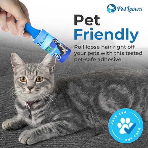 Extra Sticky Lint Roller Mega Value Set for Pet Hair Removal