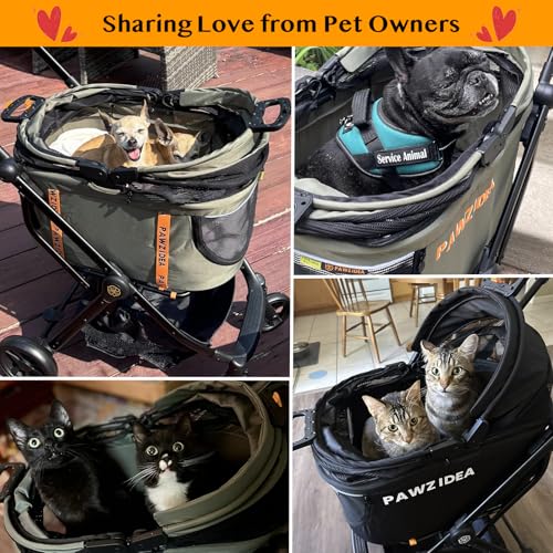 Pet Stroller 4 (Black Warrior)