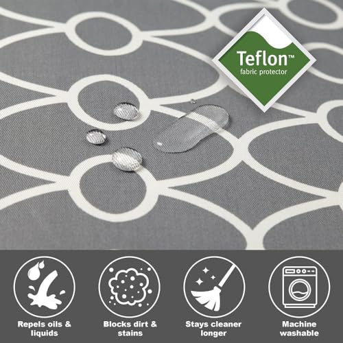 Dog Crate Cover (Gray Geometric Pattern / 24.8"L x 17.5"W x 19.5"H)