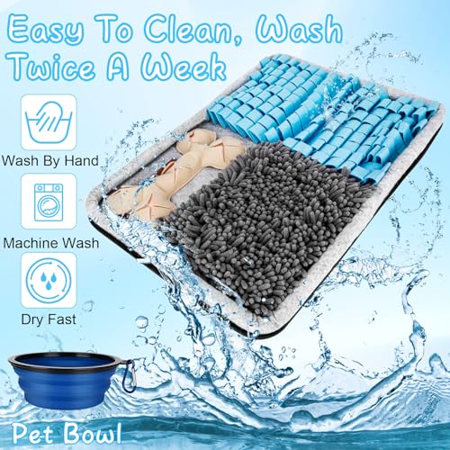 Snuffle Mat for Dogs Washable Foraging Toy