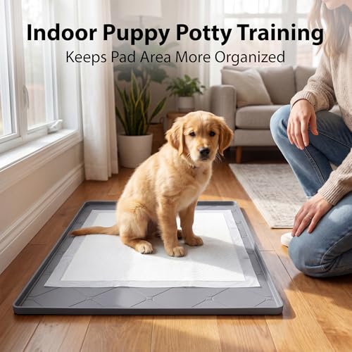 Dog Pee Pad Holder Tray (40"L x 22"W)