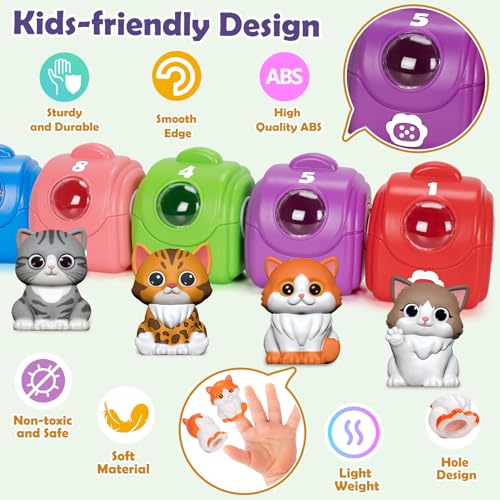 Learning Toys for 1 2 3 Year Old Boys Girls (KITTEN)