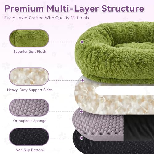 Human Dog Bed (Grass Green)