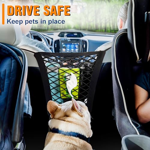 Universal Dog Car Net Barrier (2-Layer Mesh)