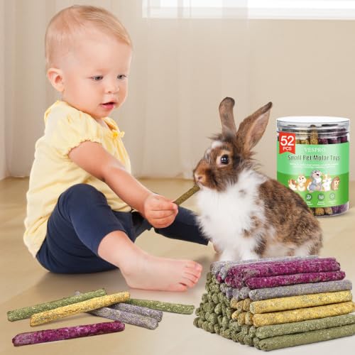 208Pcs Rabbit Chew Sticks (208Pack-Set)