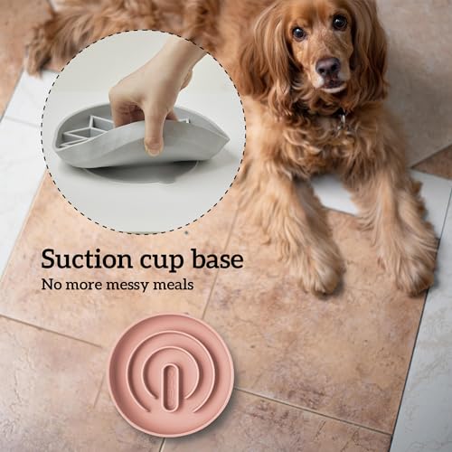Slow Feeder Dog Bowl (Olive Green)