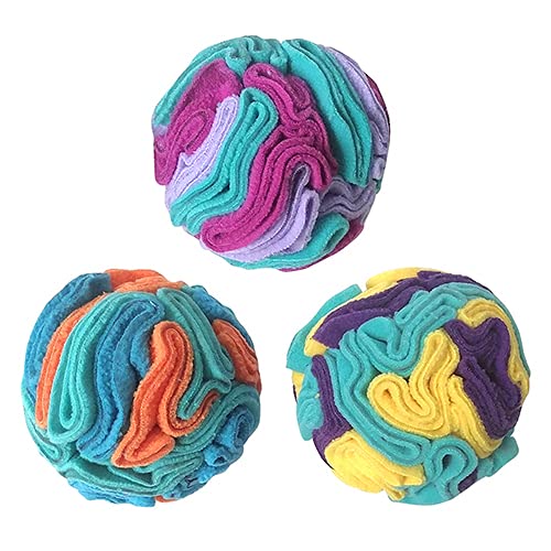 fouFIT Hide n Seek Snuffle Balls Nosework Toy for Dogs