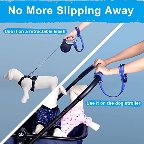 2 Packs Short Dog Leash (Blue, Blue / Short - 2 Packs)