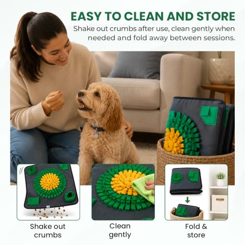 Snuffle Mat for Dogs 24 x 24 in