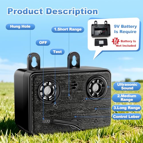 Anti Barking Device for Dogs (Black)