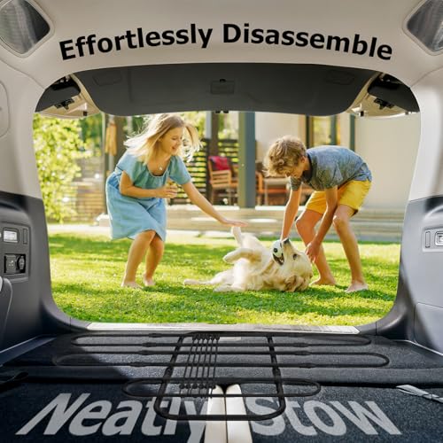 Universal Fit Dog Barrier for SUV (Adjustable / Matte Black)