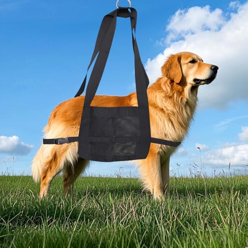 Calf Sling for Weighing (22.8x13.7 inches / Black)