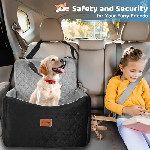 Dog Car Seat for Small Medium Dogs Up to 40 lbs