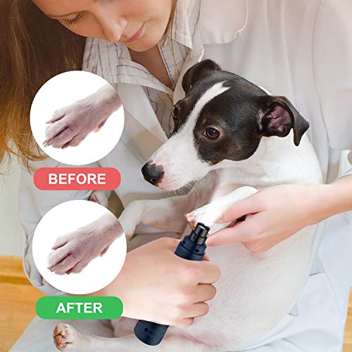 Dog Nail Grinder with LED Light (Dark Blue)