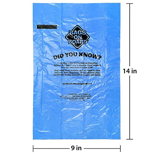 Dog Poop Bags (Blue / 315 Count (Pack of 1))