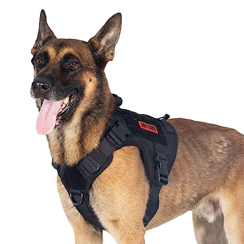 Tactical Dog Harness (Large / Black)