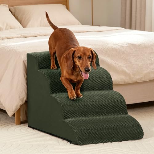 Dog Steps for Bed or Couch (Green)