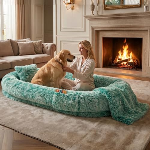 Human Dog Bed (Gradient Green)
