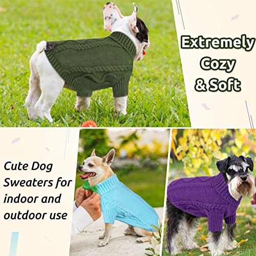 Dog Sweater for Small to Large Dogs (Large / Sky Blue)