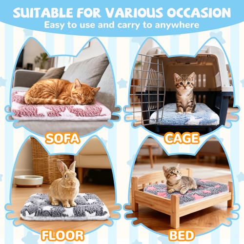 4 Pcs Self Warming Cat Bed (12.6x10 inch)
