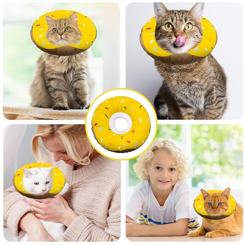 Cat Cone Collar (Waterproof Yellow / Small)