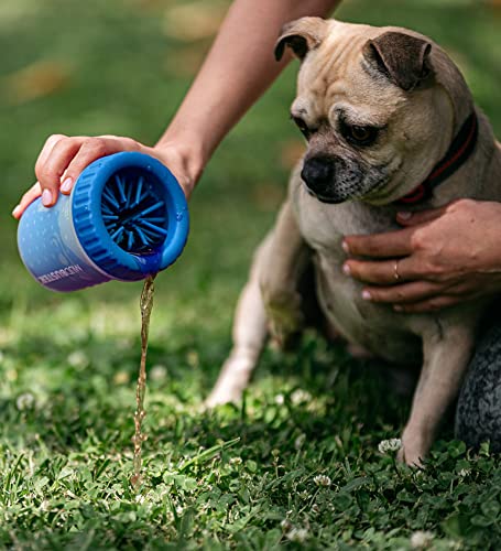 Small Dog Paw Cleaner (Royal Blue / Small)