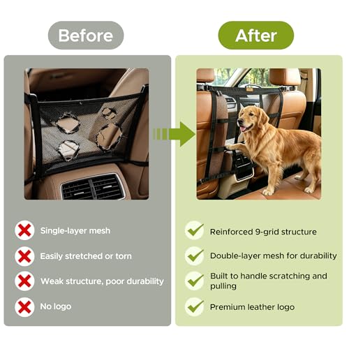 Dog Car Barrier (Black)