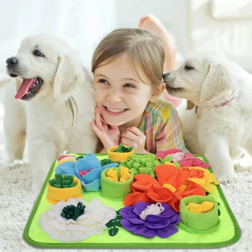 Snuffle Mat for Dogs (Bright Green)