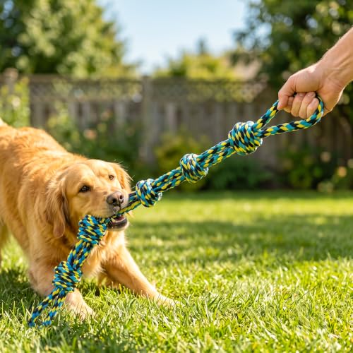 40 Inch Dog Rope Toy for Aggressive Chewers
