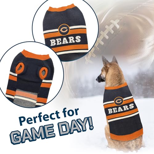 NFL Chicago Bears Dog Sweater (Small / Chicago Bears)