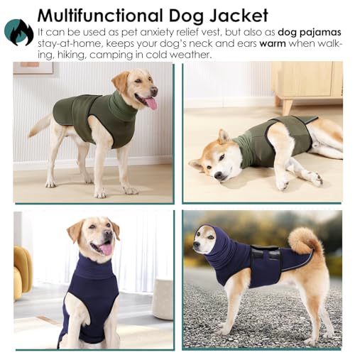 Dog Anxiety Vest (ArmyGreen / X-Large)