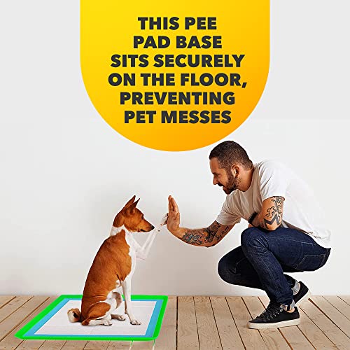 TidyFriend Travel Friendly Dog Pee Pad Holder Fits Up to 24” x 24” Wee Wee Pee Pads (Green / 1 Pack)