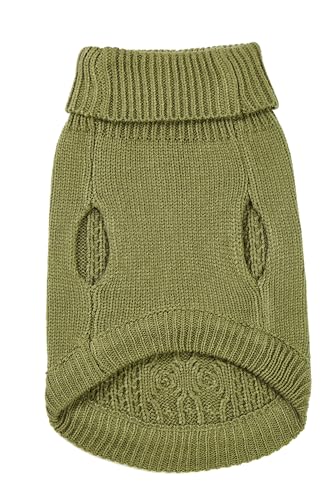 Cat Sweater Stretchy (Olive Green / Large)