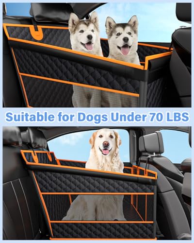 Dog Car Seat for Large Dogs (Large / Black)