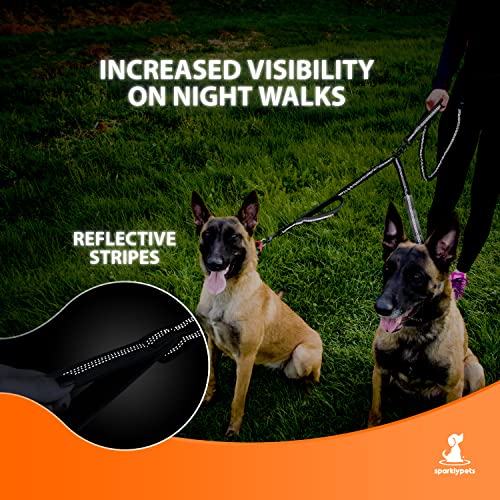 Hands Free Dual Dog Leash (Only Coupler Gray / 2 dogs M/L)