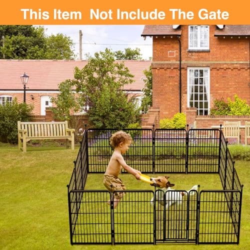 Doorless Garden Fences and Borders for Dogs (36''(H)-14panels-31ft(L) no gate)