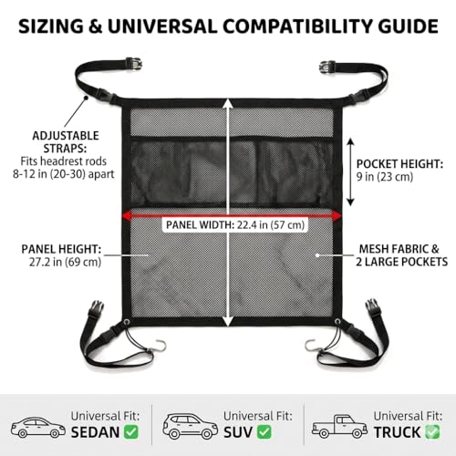 Adjustable Dog Car Barrier for SUV Truck