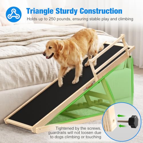 Dog Ramp for High Bed (55.11''L x 18.3''W x 3''H)