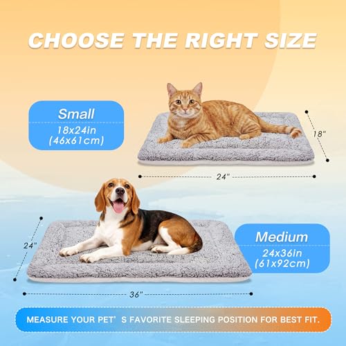 Self Warming Cat Bed (Gray / 18"x24")