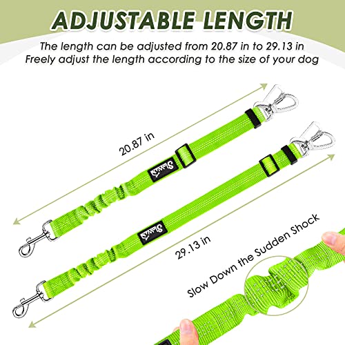 Dog Car Harness Seat Belt (Medium / ·Lime Green)