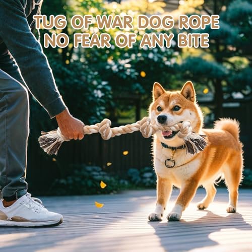 4 Knot Dog Rope Toy for Medium (26in)