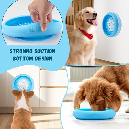 Dog Lick Bowl (Light blue)