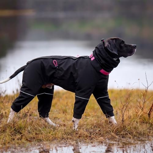 Kouser Waterproof Full (Black / Small(Back Length:11.81"))