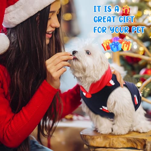 10 Pack Small Dog Sweater Fleece Pet Dog Plaid Clothes Winter (S / Bright)